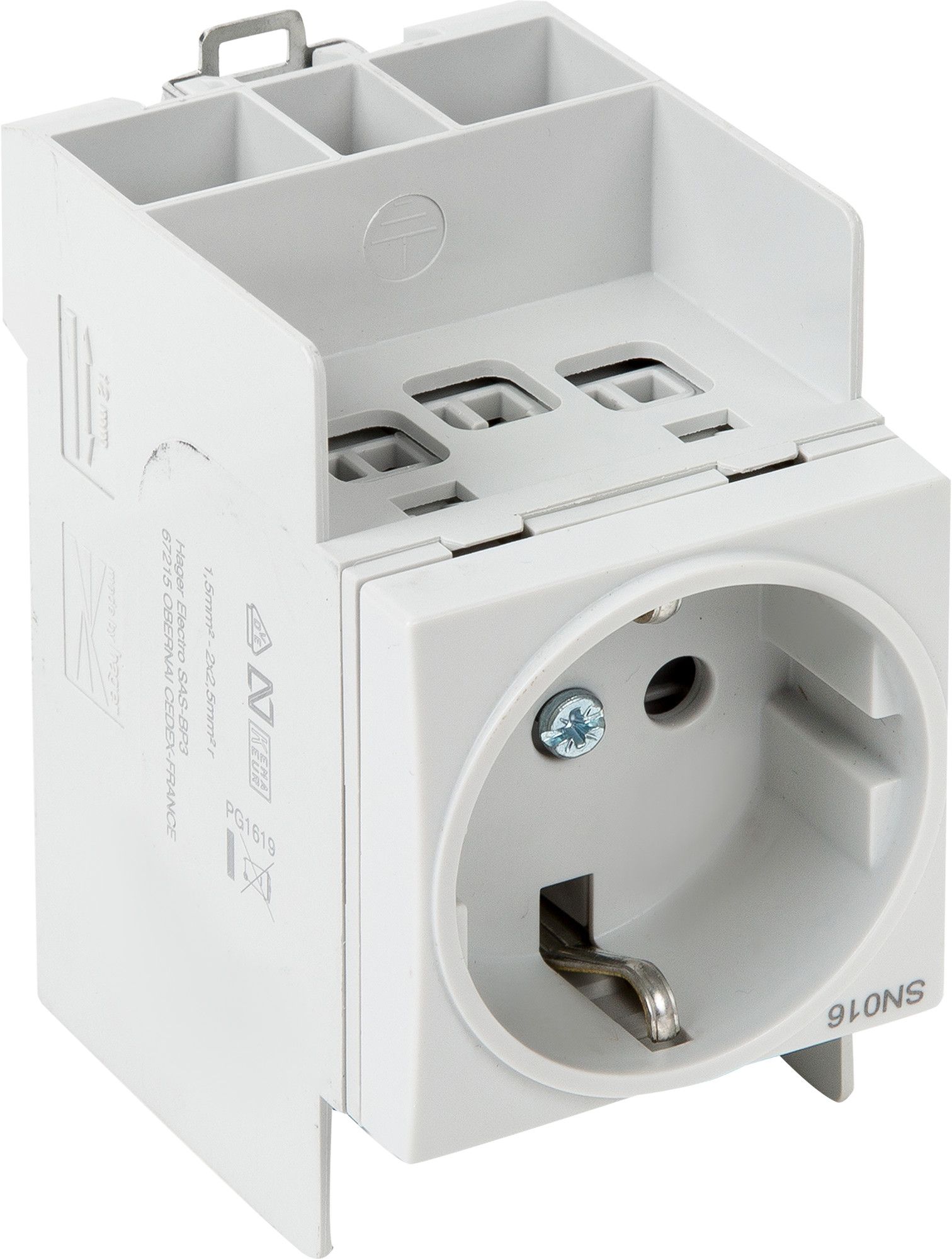 Розетка на DIN рейку