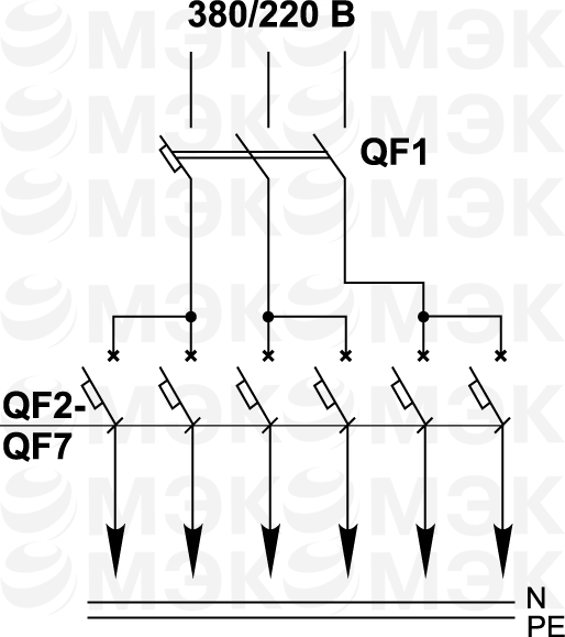 Электрическая схема